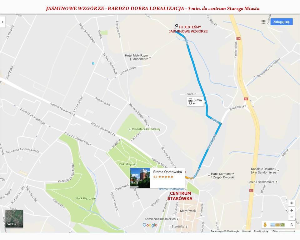 Jasminowe Wzgorze Villa Sandomierz Ngoại thất bức ảnh